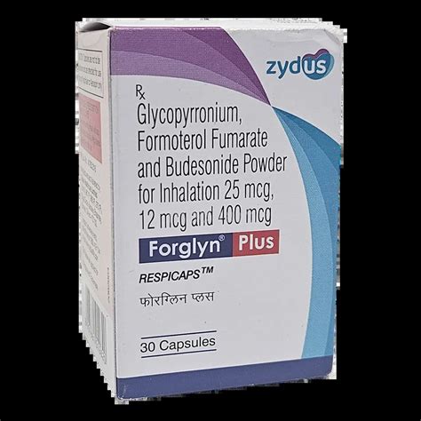 FORGLYN PLUS RESPICAPS 30'S : View Price, Combination and Alternatives ...