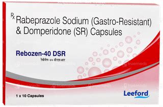 Rebozen 40 Dsr Capsule 10 - Uses, Side Effects, Dosage, Price | Truemeds