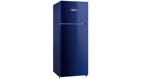 Bosch Series 4 free-standing fridge-freezer with freezer at top 156 x ...