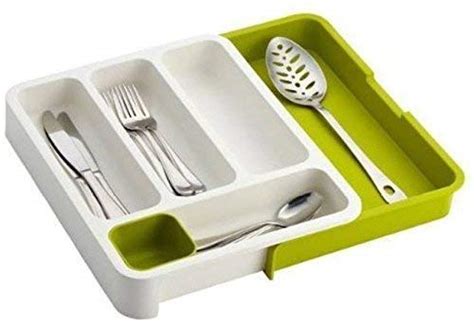 Buy SWAMI CREATION Expandable Multipurpose Cutlery Organizer Tray/Store ...