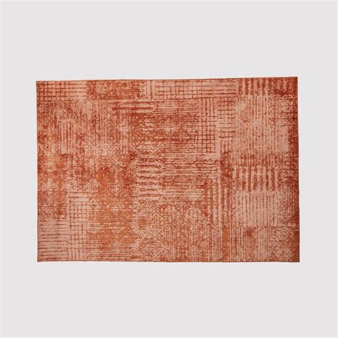 Buy Burnish Viscose 1 Viscose Carpet : 150 cm x 90 cm Orange from Home ...
