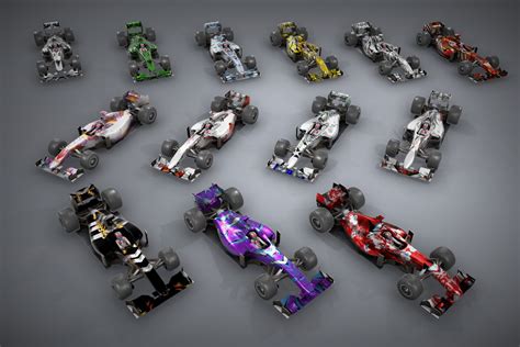 F1 Racing Car Model 1 | 3D Land | Unity Asset Store