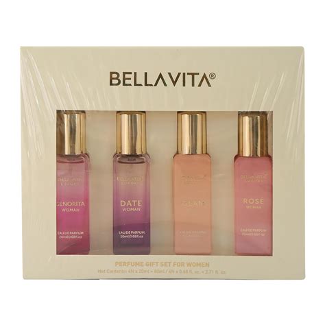 Buy Bella Vita Organic Assorted LUXURY GIFT SET WOMAN 4 X 20ML Woman ...