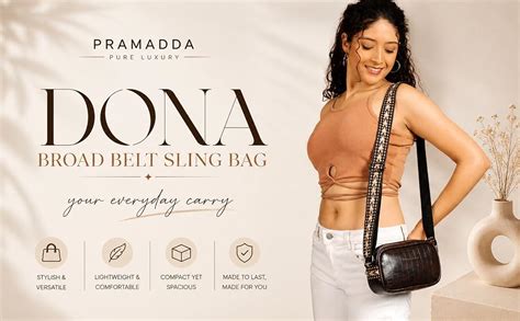 Buy Pramadda Pure Luxury Dona Sling bag for women stylish | sling bags ...