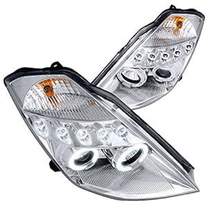 Spec-D Tuning 2LHP-350Z03-TM Nissan 350Z Z33 Jdm Halo Clear Chrome ...