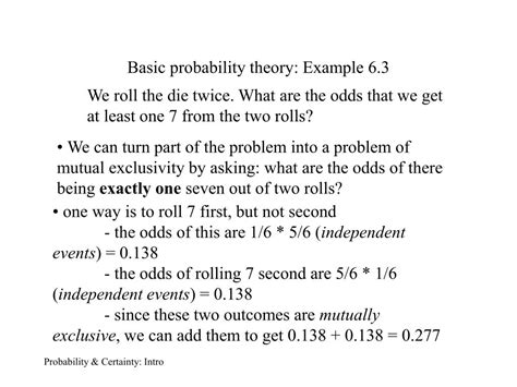 Image result for Absolute Certainty Probability