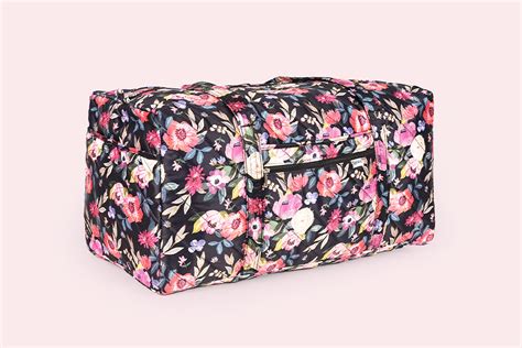 Large Travel Duffel Bag - Floral Dream – Spruce