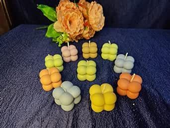 Decor Art Pure Soy Wax Designer Aroma Bubble Candles with Fragrance for ...