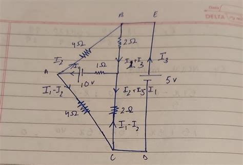 find i1,i2,13 and I in the given question by nodal analysis (not by kcl ...