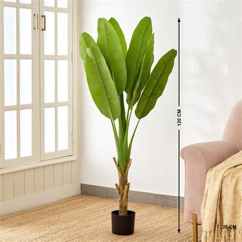 Buy Gardenia Artificial Banana Tree - 120cm from Home Centre at just ...