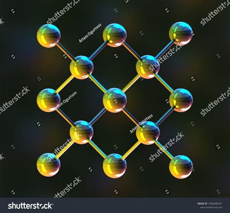Molecular Structure Diamond 3d Render Atomic Stock Illustration 1482898181 | Shutterstock
