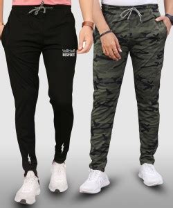 VeBNoR Solid Men Black, Green Track Pants - Buy VeBNoR Solid Men Black ...