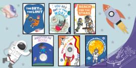 Space-Themed Printable Quotes For Home - Parents