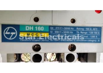 L&T DH160 (160 AMP) MCCB (3 Poles) - L&T DH160 (160 AMP) MCCB (3 Poles ...