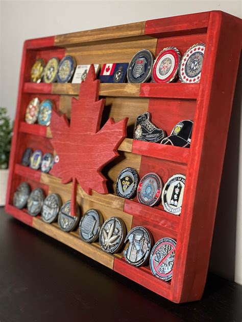 Challenge Coin Holder Canada | Wall Mount | Law Enforcement/military ...