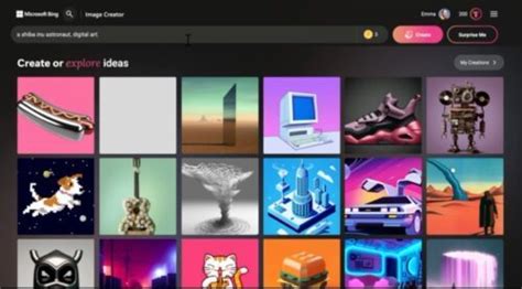 Bing Designer Image Creator 的图像结果