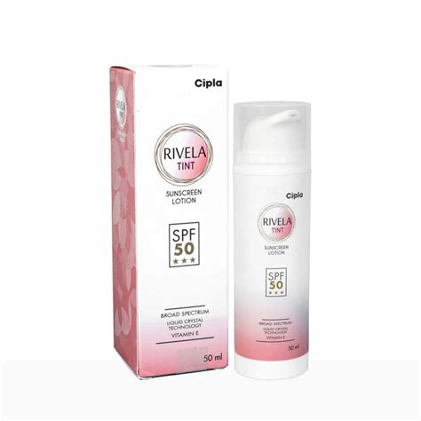 Rivela Tint Sunscreen Lotion SPF 50 | 50ml – bloomrx.in