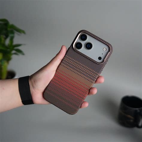 iPhone 17 Pro Carbon Fiber Texture Design Hard Pc MagSafe Case Cover R ...