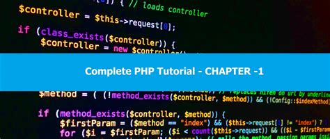Complete PHP Tutorial - Chapter 1 - Yeah Hub
