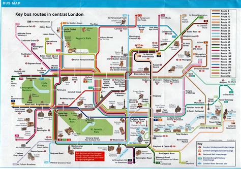 London Bus Map 的图像结果