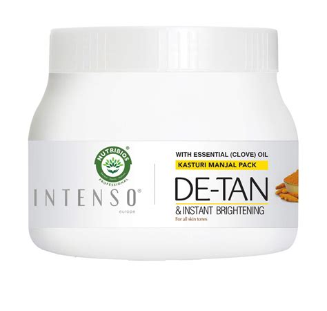 Nutribios Intenso De Tan Removal Pack & Instant Brightening Kasturi ...