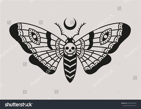 2,869 Skull Moths Images, Stock Photos & Vectors | Shutterstock