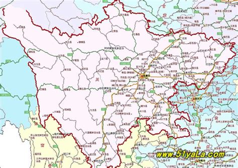 四川旅游地图全图图片