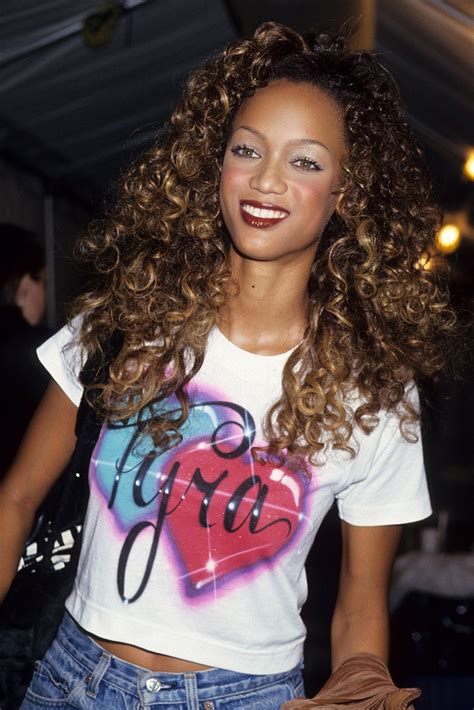 Tyra Banks 1990s Fashion