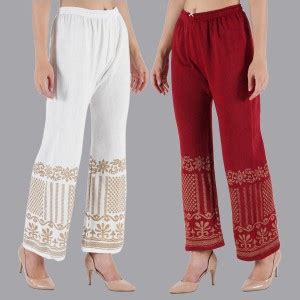 CROWNKING Relaxed Women Multicolor Trousers - Buy CROWNKING Relaxed ...