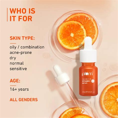 Buy Plum 15% Vitamin C Face Serum | The Desi Food