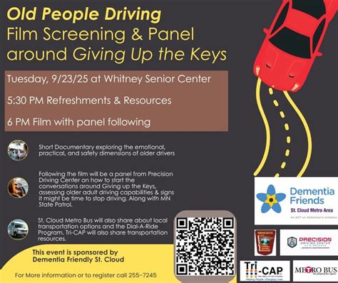 Film Screening & Panel Discussion "Old People Driving" , 1527 Northway ...