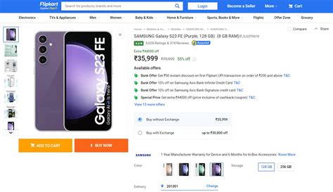 Flipkart Mega June Bonanza 2024: Samsung Galaxy S23 FE Available At ...