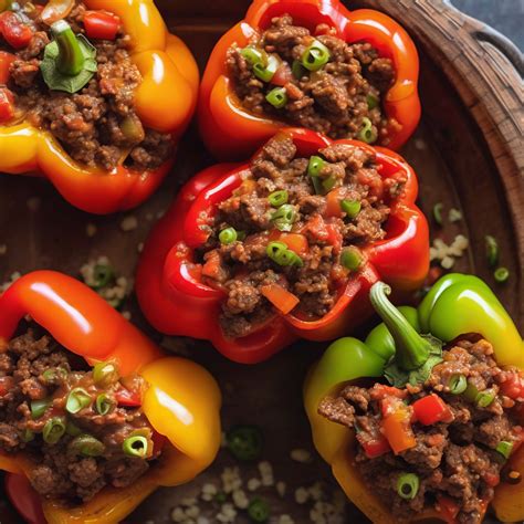 Stuffed Peppers No Rice Recipe: Flavorful Filling in 30 Minutes - Drool ...