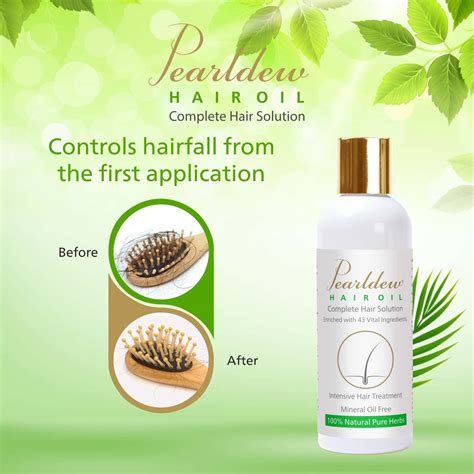 Buy PEARLDEW HAIR OIL 100 ML | COMPLETE HAIR SOLUTION | PROMOTES HAIR ...