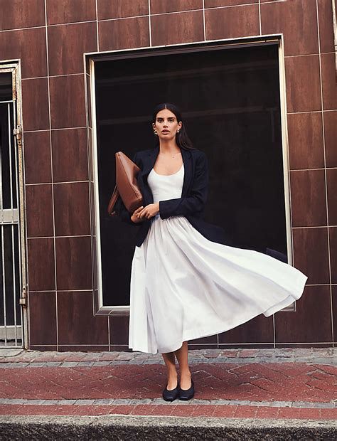 Buy Pure Cotton Midi Cami Shift Dress at Marks & Spencer