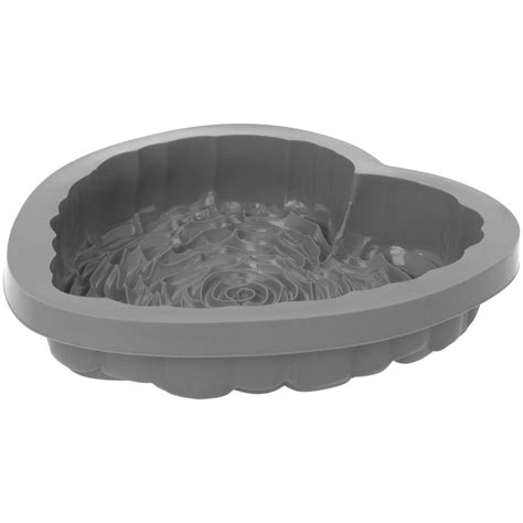 Forma silikonowa 3D - serce, 21 x 4 cm