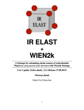 Fillable Online wien2k W I E N 2k Fax Email Print - pdfFiller