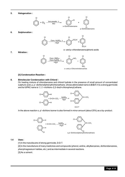 Halogen Derivatives Notes for Class 12, IIT JEE & NEET