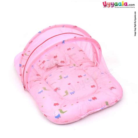 Buy cotton Baby Bedding with Mosquito Net Online in India