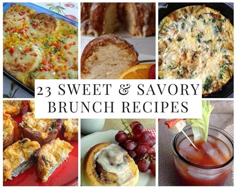 23 Sweet & Savory Brunch Recipes - Just A Pinch