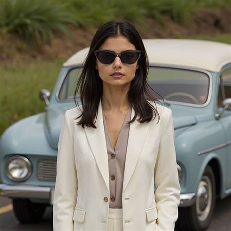 Grey Full Rim Cat Eye Vincent Chase VC Sun Non-metal VC S18471 Sunglasses