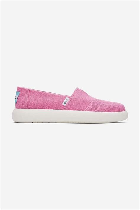 Toms tenisówki Alpargata Mallow 10019543 damskie kolor różowy | Answear.com