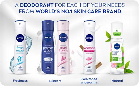Buy Nivea Women Deodorant, Fresh Comfort, Long Lasting Freshness & 48h ...