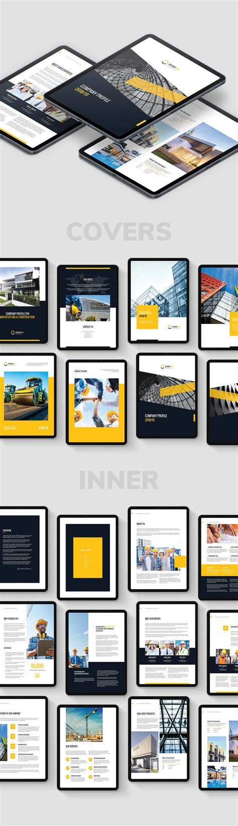BuilderArch – eBook Company Profile Bundle 2 in 1 :: Behance