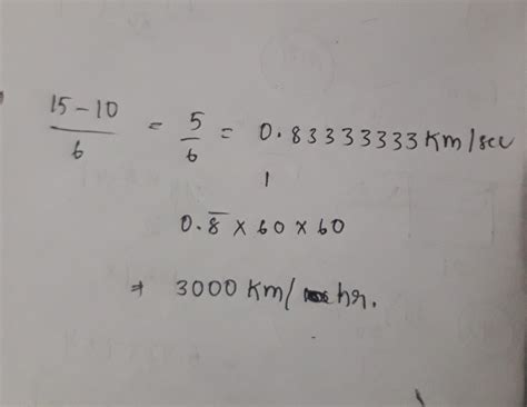 A bicycle increreses its speed from 10km/hr to 15km/hr in 6 sec find ...