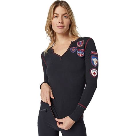 Alp N Rock Ski the World Henley Shirt - Women's - Clothing