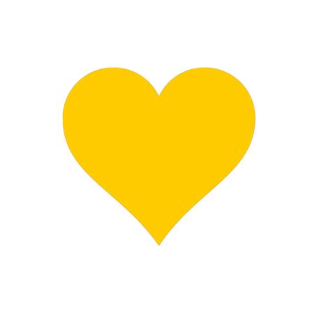 Yellow Heart Free Stock Photo - Public Domain Pictures