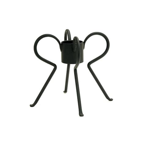 Minuteman International Black Powder Coat Gazing Ball Stand GBS-09 at ...