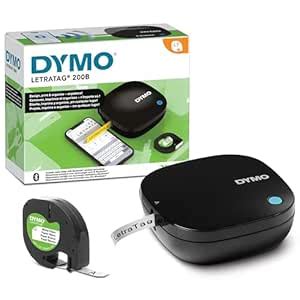 DYMO LetraTag 200B Portable Thermal Bluetooth Label Maker, Labels are ...