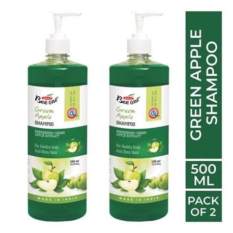GREEN APPLE SHAMPOO 500ML(PACK OF 2) – Beeone
